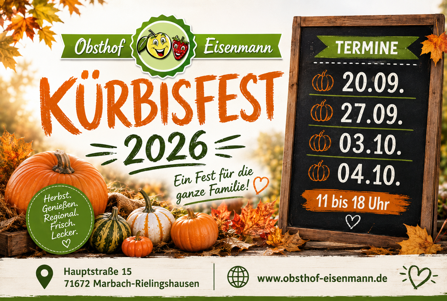 Kürbisfest 2026